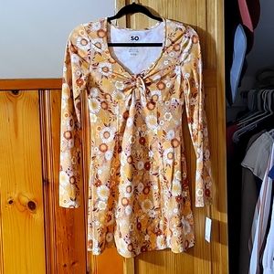 70s floral dress